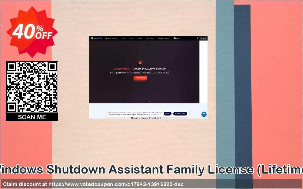 WINDOWS Shutdown Assistant Family Plan, Lifetime  Coupon Code Apr 2024, 40% OFF - VotedCoupon