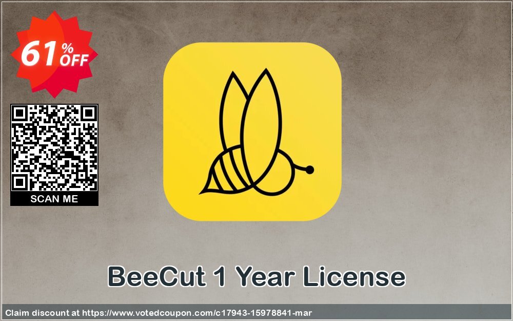 BeeCut Yearly Plan Coupon Code May 2024, 61% OFF - VotedCoupon