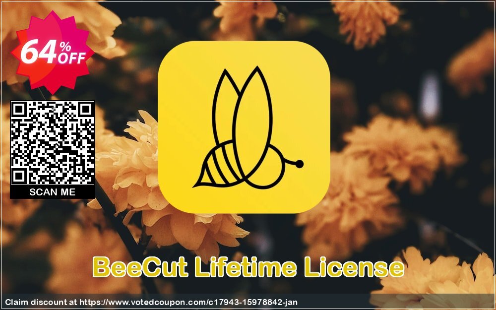 BeeCut Lifetime Plan Coupon, discount BeeCut Personal License (Lifetime Subscription) dreaded sales code 2023. Promotion: fearsome promotions code of BeeCut Personal License (Lifetime Subscription) 2023