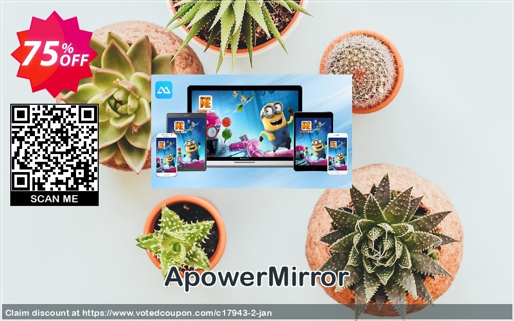 ApowerMirror Coupon, discount 73% OFF ApowerMirror, verified. Promotion: Stunning sales code of ApowerMirror, tested & approved