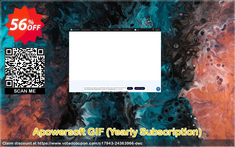 Apowersoft GIF, Yearly Subscription 