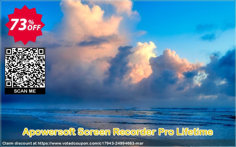 Apowersoft Screen Recorder Pro Lifetime Coupon Code Apr 2024, 73% OFF - VotedCoupon