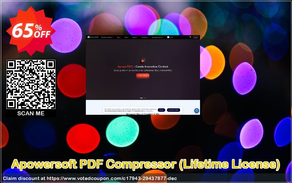 Apowersoft PDF Compressor, Lifetime Plan  Coupon Code Apr 2024, 65% OFF - VotedCoupon