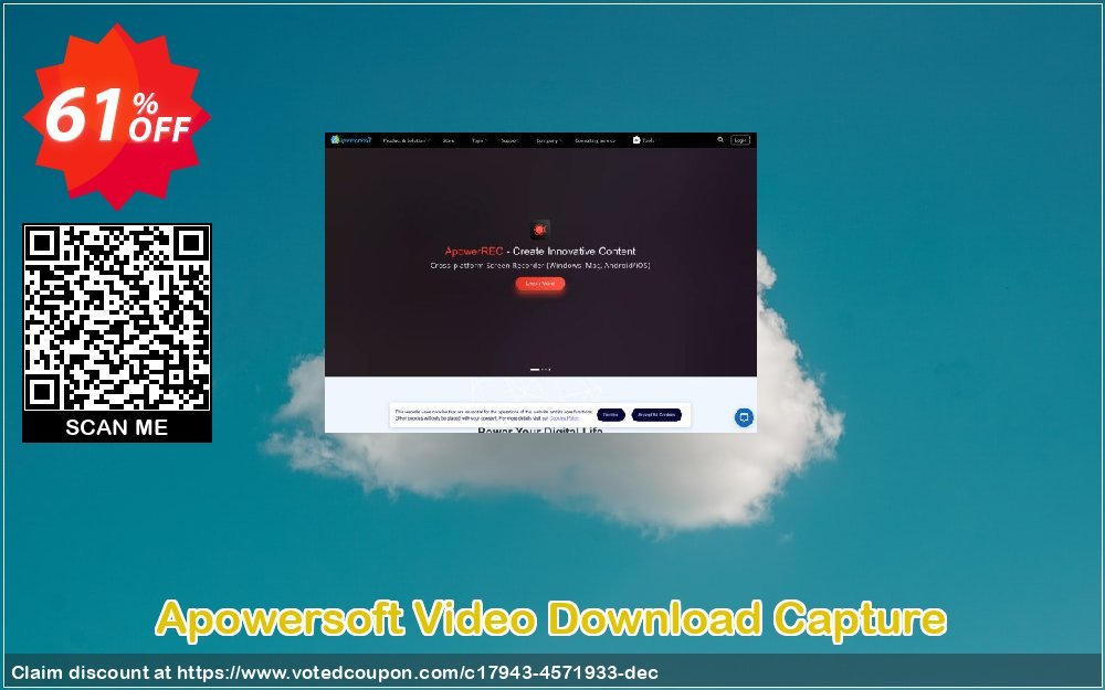 Apowersoft Video Download Capture Coupon, discount Video Download Capture Personal License Hottest promo code 2024. Promotion: Hottest promo code of Video Download Capture Personal License 2024