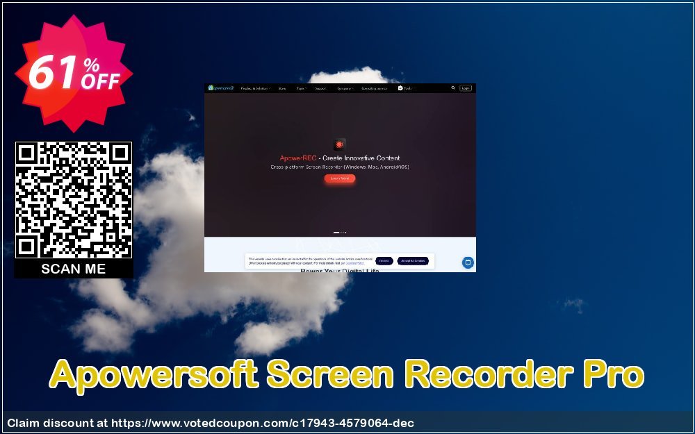 Apowersoft Screen Recorder Pro Coupon Code Apr 2024, 61% OFF - VotedCoupon