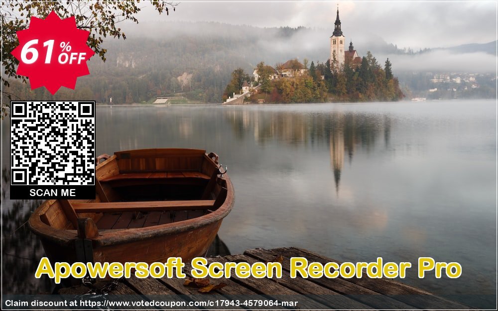 Apowersoft Screen Recorder Pro Coupon, discount Apowersoft Screen Recorder Pro Personal License Special offer code 2024. Promotion: Special offer code of Apowersoft Screen Recorder Pro Personal License 2024