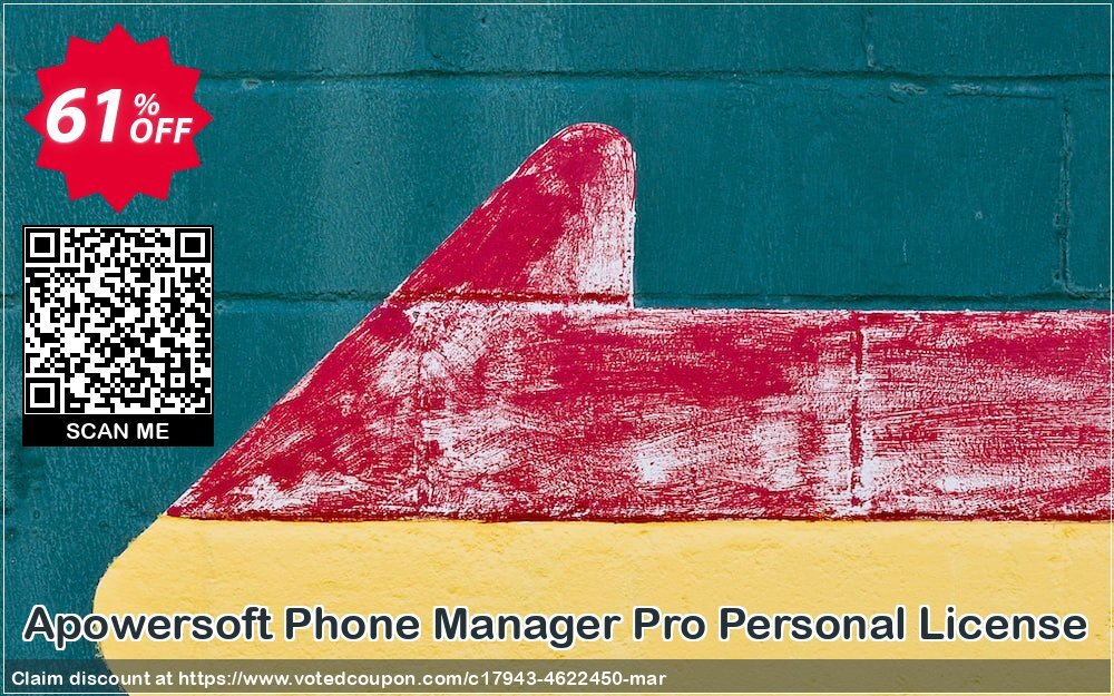 Apowersoft Phone Manager Pro Personal Plan Coupon, discount Apowersoft Phone Manager Pro Personal License Stirring offer code 2024. Promotion: Stirring offer code of Apowersoft Phone Manager Pro Personal License 2024