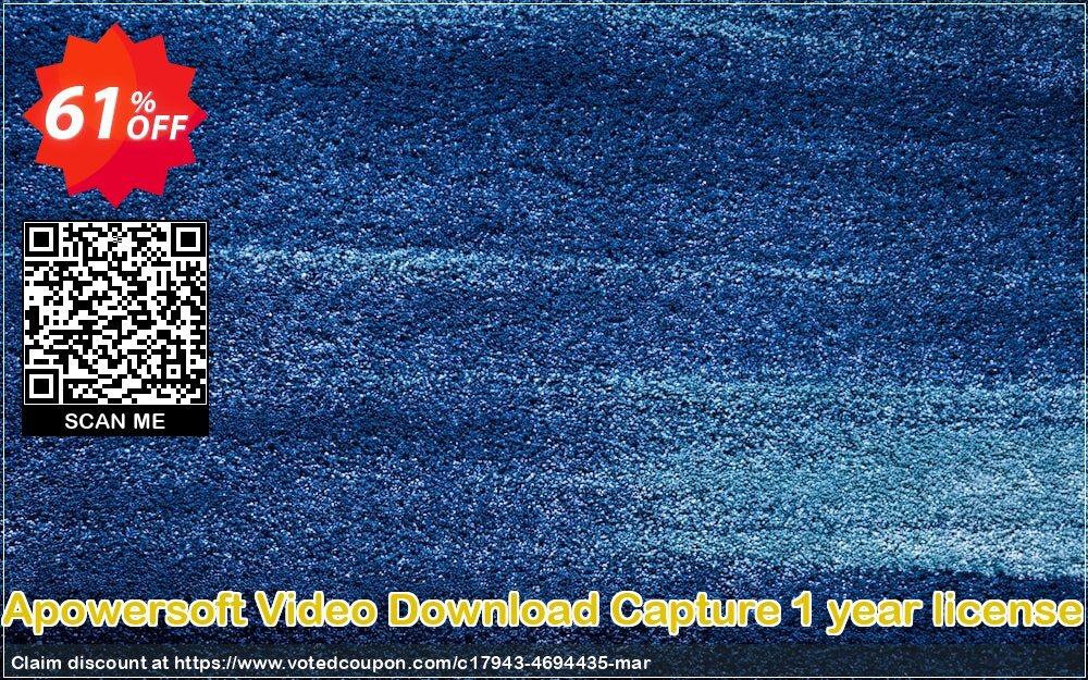 Apowersoft Video Download Capture Yearly Plan Coupon Code May 2024, 61% OFF - VotedCoupon