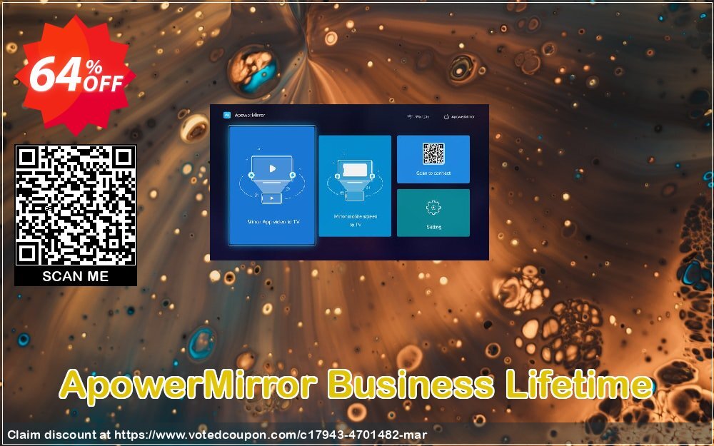 ApowerMirror Business Lifetime Coupon Code Apr 2024, 64% OFF - VotedCoupon