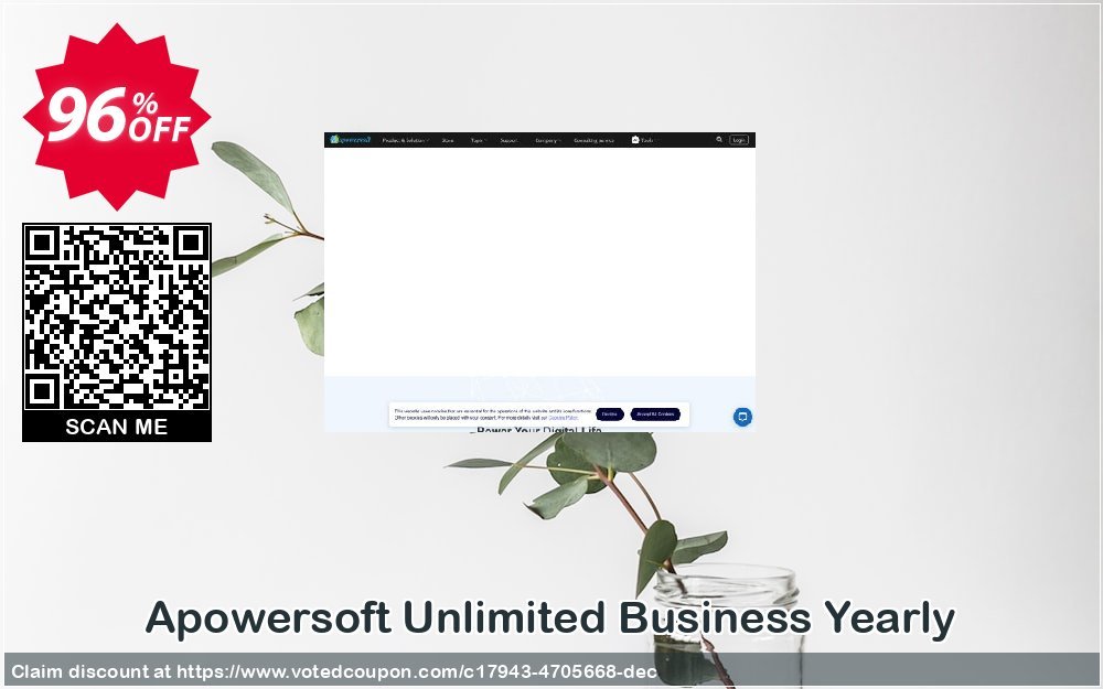Apowersoft Unlimited Business Yearly Coupon Code Apr 2024, 96% OFF - VotedCoupon