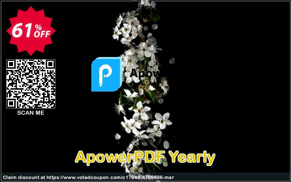 ApowerPDF Yearly Coupon Code Apr 2024, 61% OFF - VotedCoupon