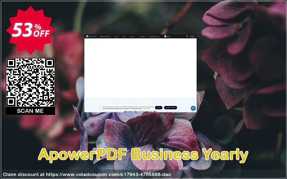 ApowerPDF Business Yearly Coupon, discount ApowerPDF Commercial License (Yearly Subscription) formidable promo code 2024. Promotion: stirring offer code of ApowerPDF Commercial License (Yearly Subscription) 2024