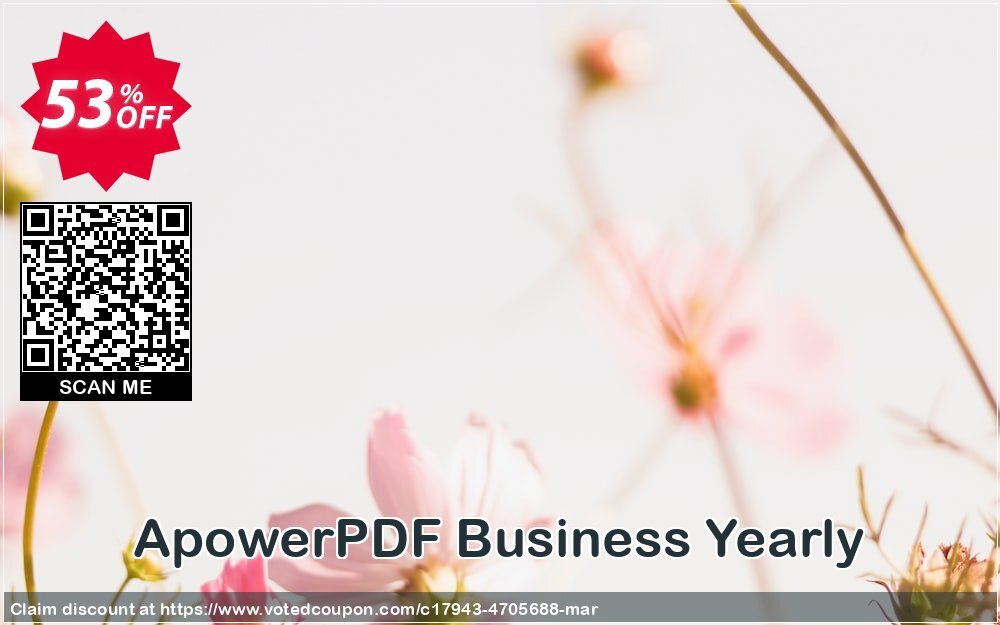 ApowerPDF Business Yearly voted-on promotion codes