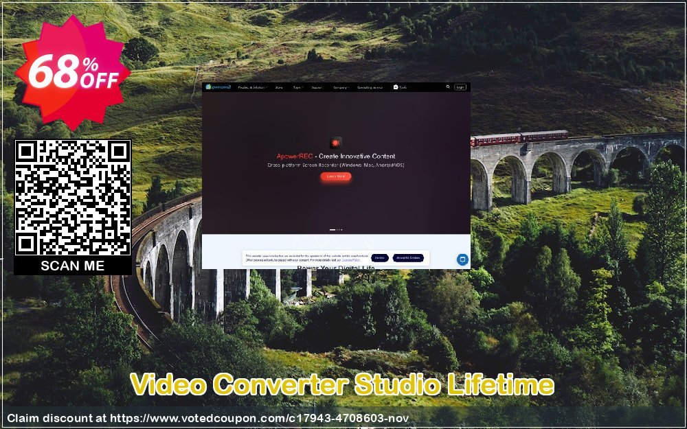 Video Converter Studio Lifetime Coupon Code Mar 2024, 68% OFF - VotedCoupon