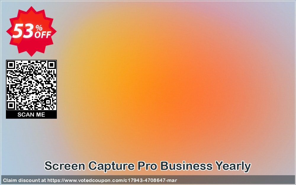 Screen Capture Pro Business Yearly Coupon Code Apr 2024, 53% OFF - VotedCoupon