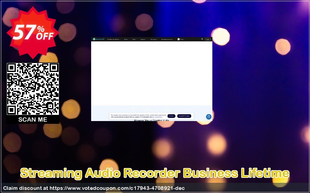Streaming Audio Recorder Business Lifetime voted-on promotion codes