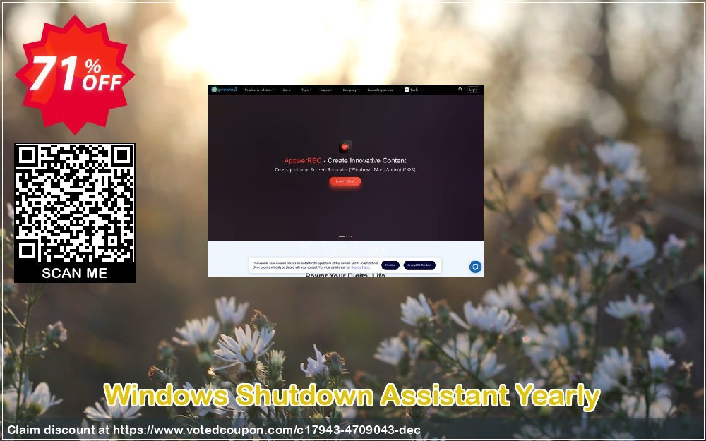 WINDOWS Shutdown Assistant Yearly Coupon, discount Windows Shutdown Assistant Personal License (Yearly Subscription) staggering discounts code 2024. Promotion: stunning promo code of Windows Shutdown Assistant Personal License (Yearly Subscription) 2024