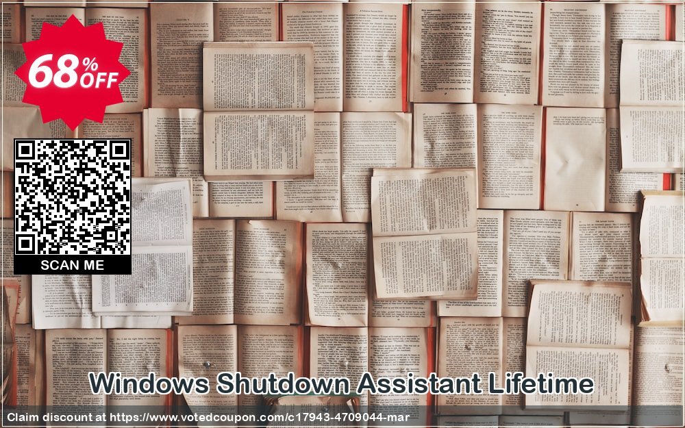 WINDOWS Shutdown Assistant Lifetime Coupon, discount Windows Shutdown Assistant Personal License (Lifetime Subscription) imposing promotions code 2024. Promotion: staggering discounts code of Windows Shutdown Assistant Personal License (Lifetime Subscription) 2024