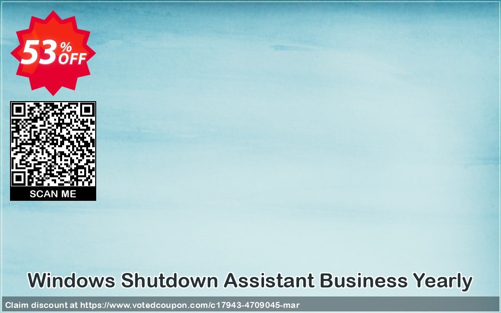 WINDOWS Shutdown Assistant Business Yearly Coupon Code Apr 2024, 53% OFF - VotedCoupon