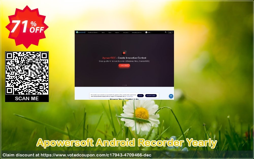 Apowersoft Android Recorder Yearly Coupon Code Apr 2024, 71% OFF - VotedCoupon
