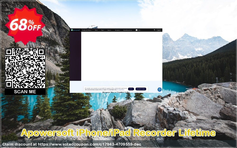Apowersoft iPhone/iPad Recorder Lifetime Coupon, discount Apowersoft iPhone/iPad Recorder Personal License (Lifetime Subscription) awful discount code 2024. Promotion: wondrous offer code of Apowersoft iPhone/iPad Recorder Personal License (Lifetime Subscription) 2024
