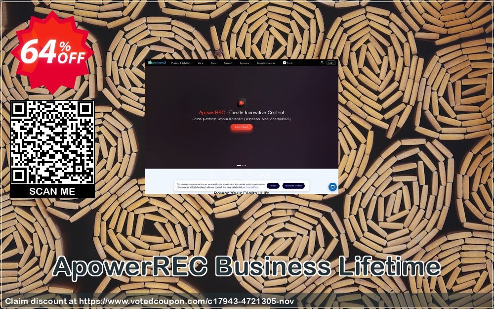 ApowerREC Business Lifetime Coupon, discount ApowerREC Commercial License (Lifetime Subscription) formidable promo code 2023. Promotion: stirring offer code of ApowerREC Commercial License (Lifetime Subscription) 2023