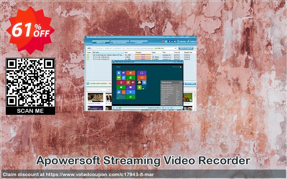 Apowersoft Streaming Video Recorder Coupon Code May 2024, 61% OFF - VotedCoupon