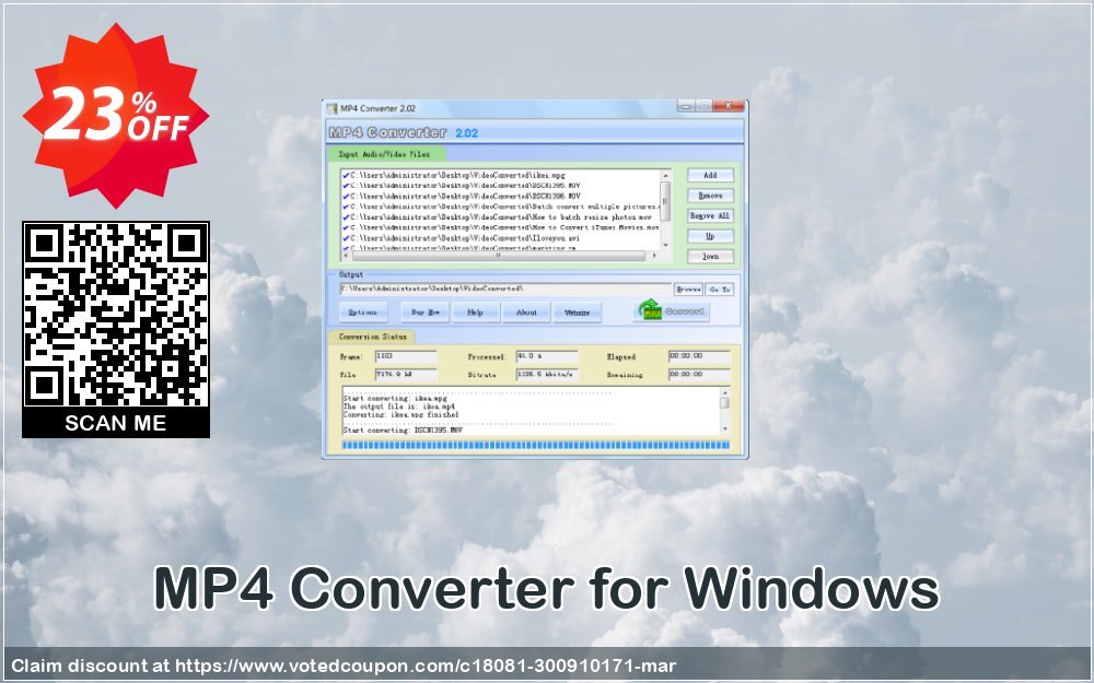 MP4 Converter for WINDOWS Coupon, discount Audio Converter Pro, M4P Converter, M4P to MP3 coupon (18081. Promotion: M4P to MP3 Converter for Mac discount (18081) Regnow: IVS-PAWG-PDII