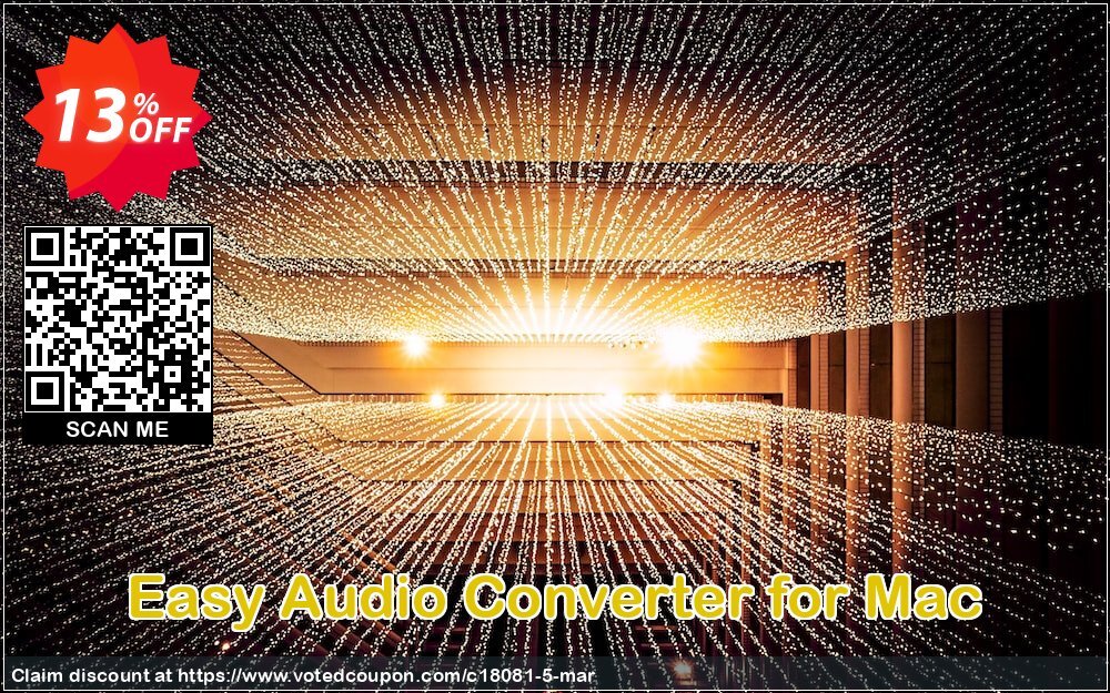 Easy Audio Converter for MAC Coupon, discount Audio Converter Pro, M4P Converter, M4P to MP3 coupon (18081. Promotion: Audio Converter discount (18081)