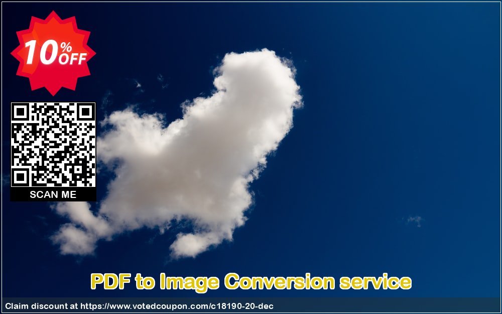 PDF to Image Conversion service Coupon, discount 10% AXPDF Software LLC (18190). Promotion: Promo codes from AXPDF Software