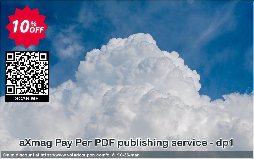 aXmag Pay Per PDF publishing service - dp1 Coupon Code Apr 2024, 10% OFF - VotedCoupon