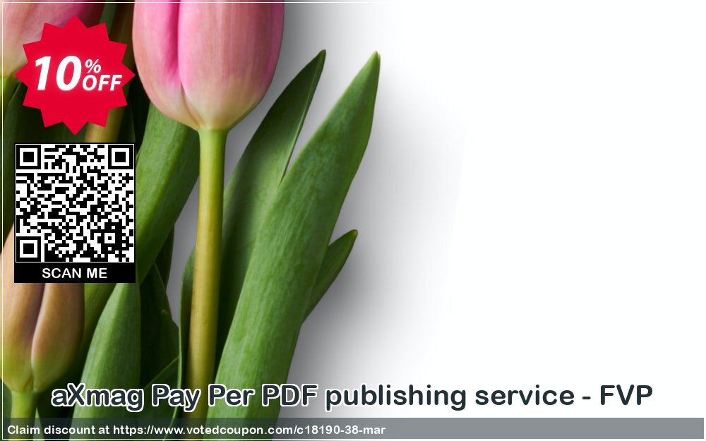 aXmag Pay Per PDF publishing service - FVP Coupon, discount 10% AXPDF Software LLC (18190). Promotion: Promo codes from AXPDF Software