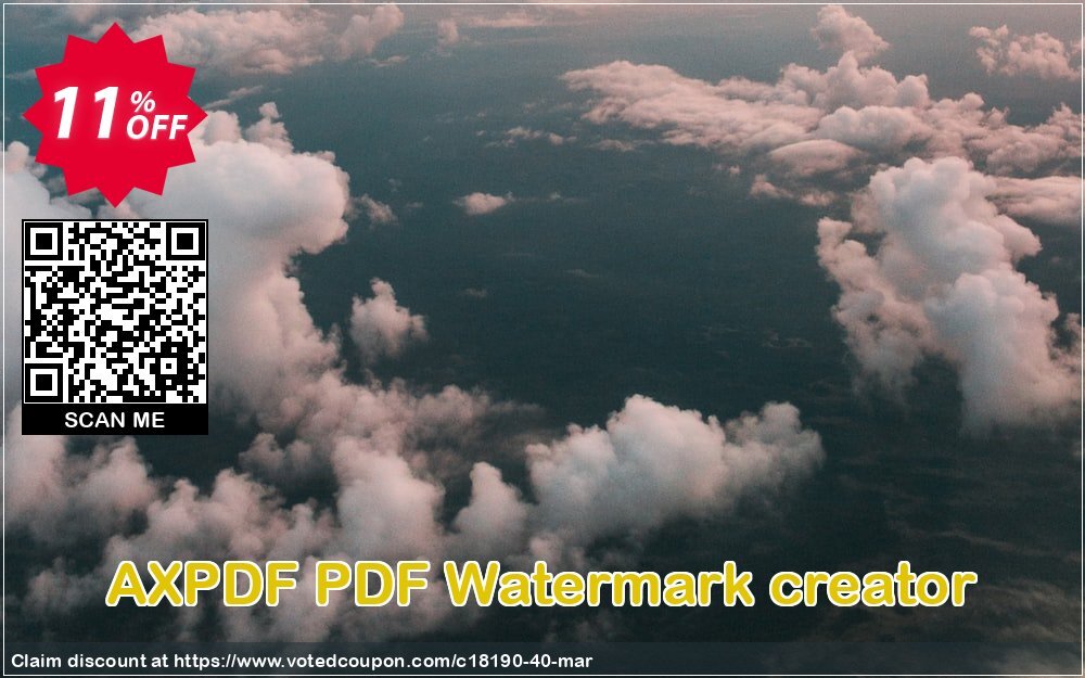 AXPDF PDF Watermark creator Coupon, discount 10% AXPDF Software LLC (18190). Promotion: Promo codes from AXPDF Software