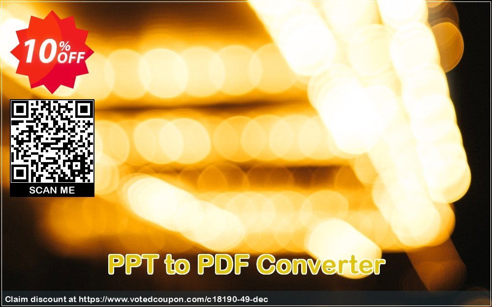 PPT to PDF Converter Coupon, discount 10% AXPDF Software LLC (18190). Promotion: Promo codes from AXPDF Software