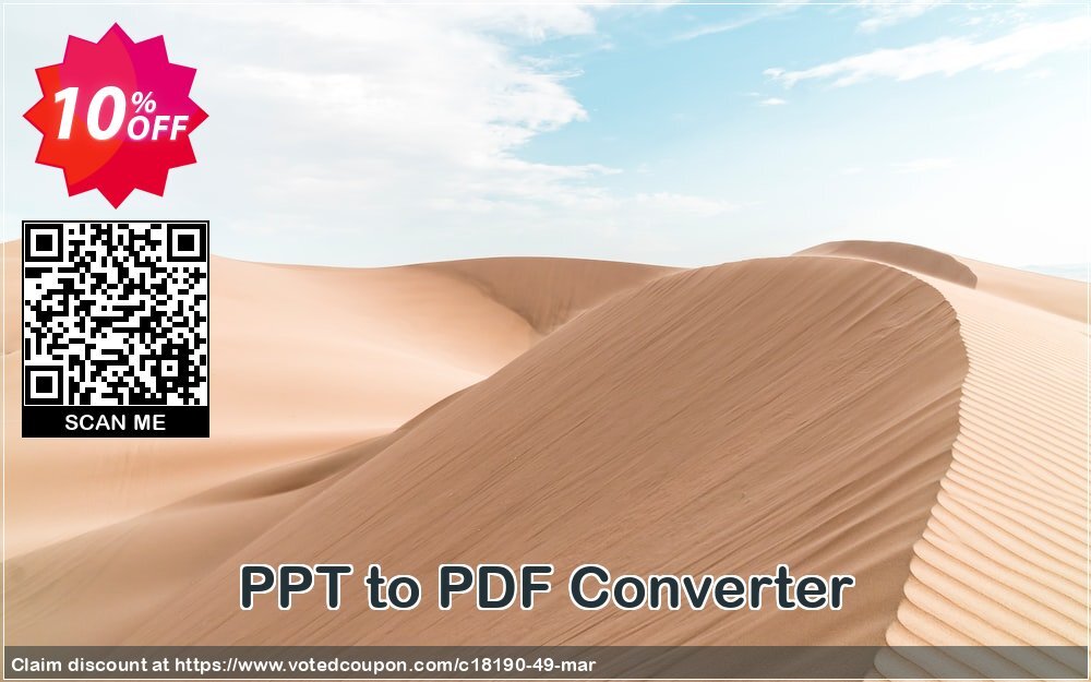 PPT to PDF Converter Coupon, discount 10% AXPDF Software LLC (18190). Promotion: Promo codes from AXPDF Software