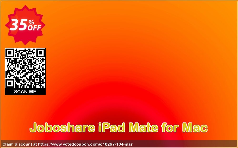 Joboshare iPad Mate for MAC Coupon, discount Joboshare coupon discount (18267). Promotion: discount coupon for all