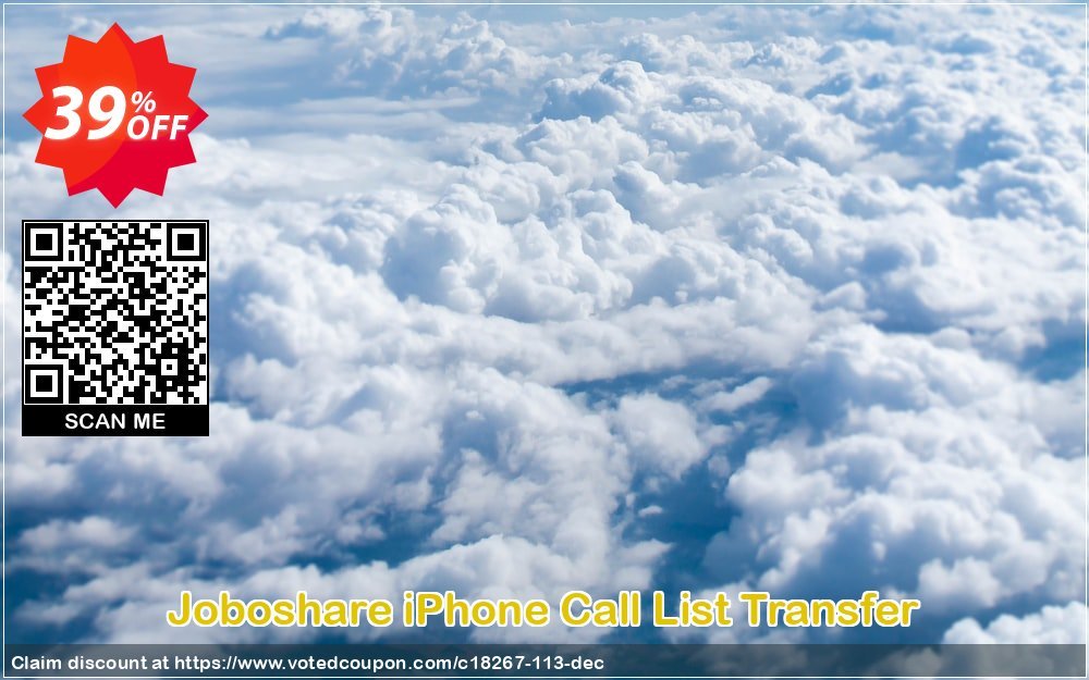 Joboshare iPhone Call List Transfer Coupon Code Apr 2024, 39% OFF - VotedCoupon