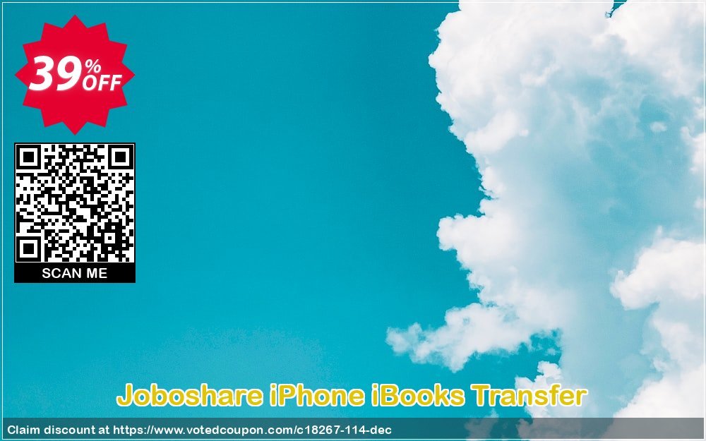 Joboshare iPhone iBooks Transfer Coupon Code Apr 2024, 39% OFF - VotedCoupon