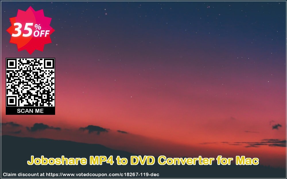 Joboshare MP4 to DVD Converter for MAC Coupon, discount Joboshare coupon discount (18267). Promotion: discount coupon for all