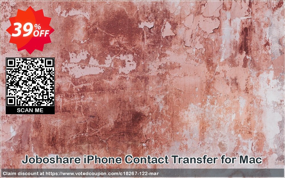 Joboshare iPhone Contact Transfer for MAC Coupon Code May 2024, 39% OFF - VotedCoupon