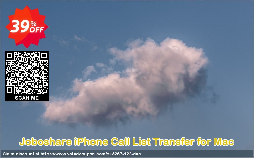 Joboshare iPhone Call List Transfer for MAC Coupon, discount Joboshare coupon discount (18267). Promotion: discount coupon for all
