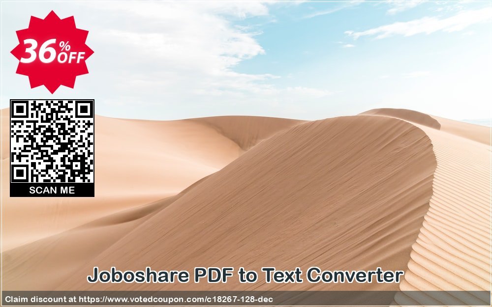 Joboshare PDF to Text Converter