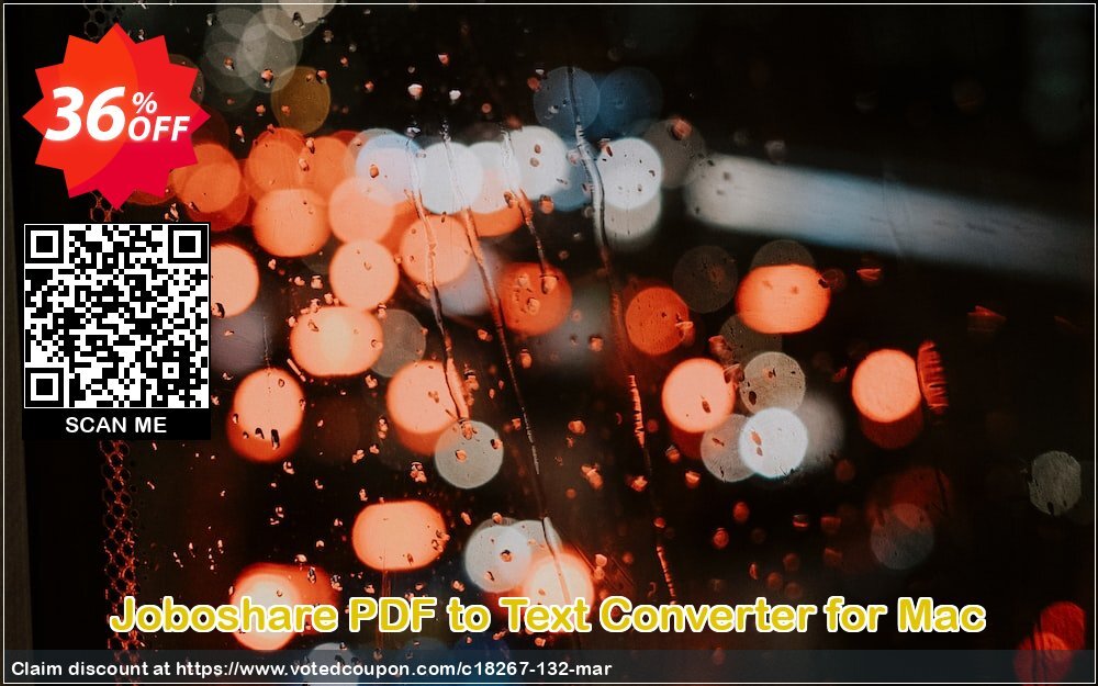 Joboshare PDF to Text Converter for MAC Coupon Code May 2024, 36% OFF - VotedCoupon