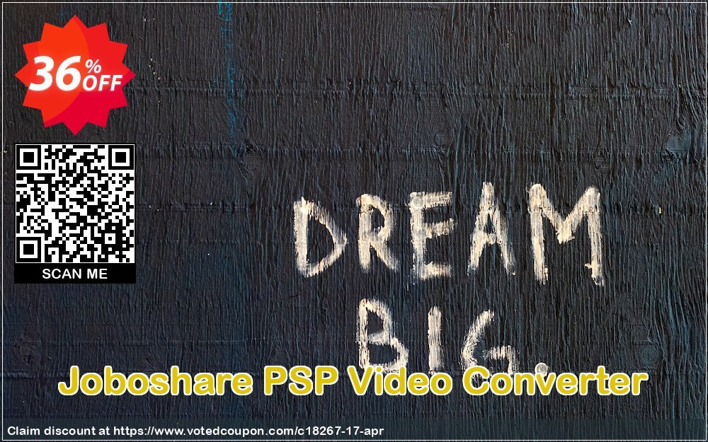 Joboshare PSP Video Converter Coupon Code May 2024, 36% OFF - VotedCoupon