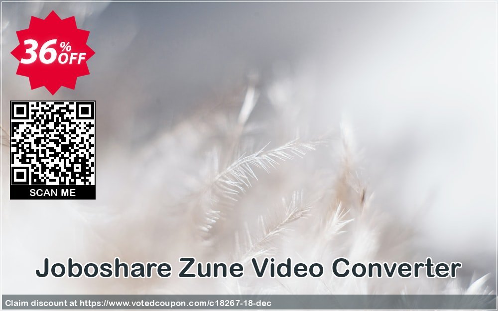 Joboshare Zune Video Converter Coupon, discount Joboshare coupon discount (18267). Promotion: discount coupon for all