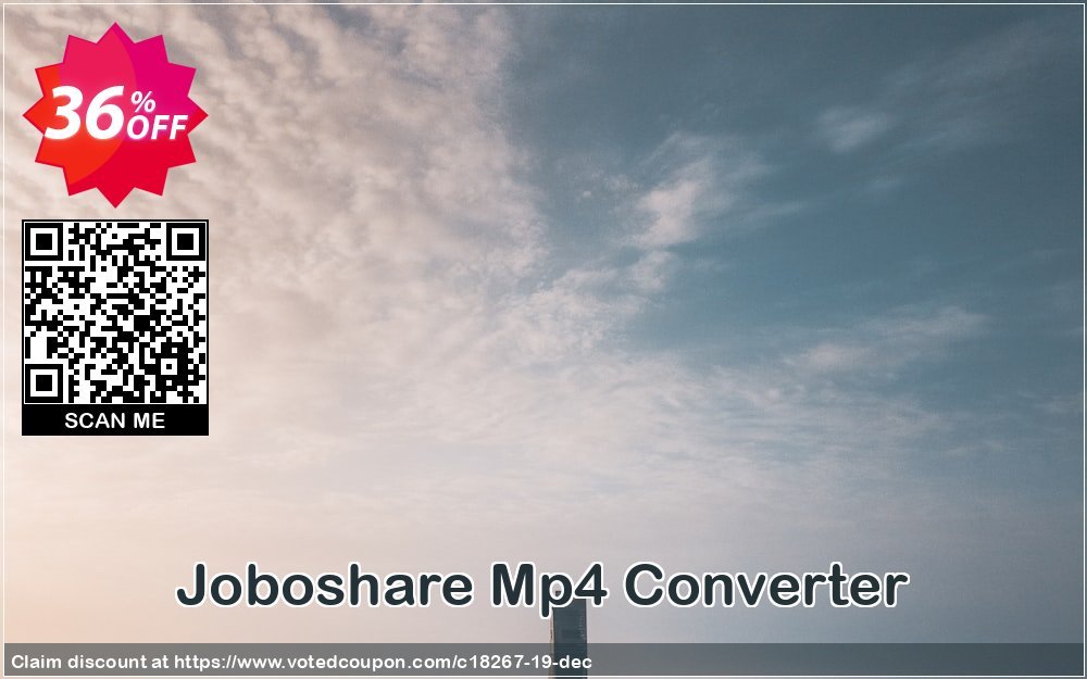 Joboshare Mp4 Converter Coupon, discount Joboshare coupon discount (18267). Promotion: discount coupon for all