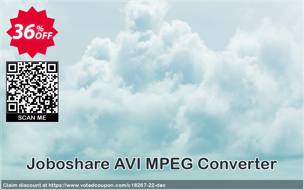 Joboshare AVI MPEG Converter Coupon Code Apr 2024, 36% OFF - VotedCoupon