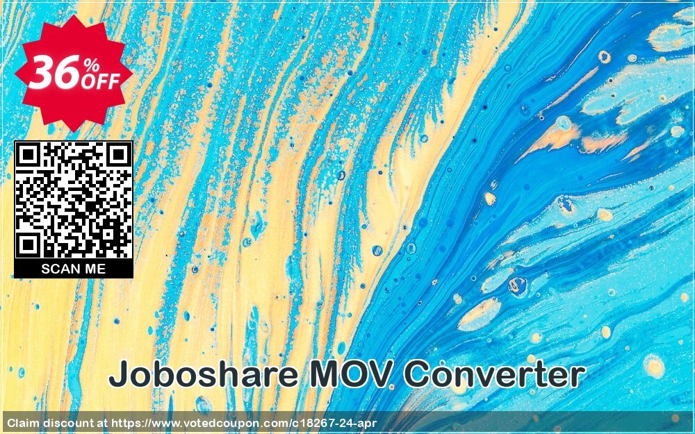 Joboshare MOV Converter Coupon Code Apr 2024, 36% OFF - VotedCoupon