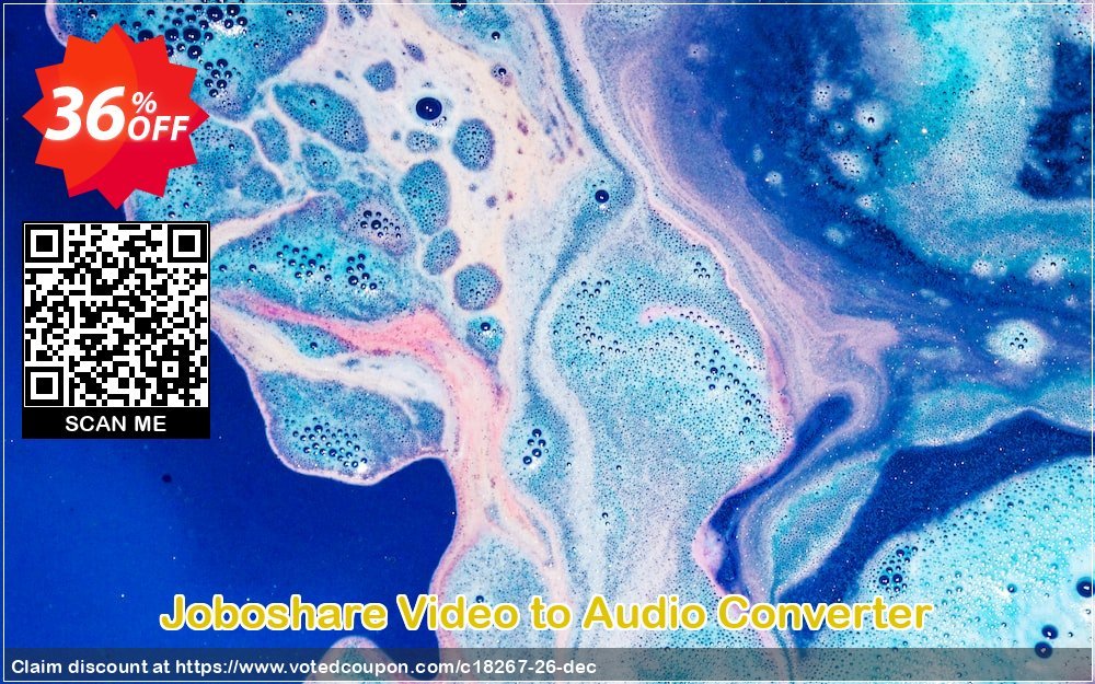 Joboshare Video to Audio Converter Coupon Code May 2024, 36% OFF - VotedCoupon