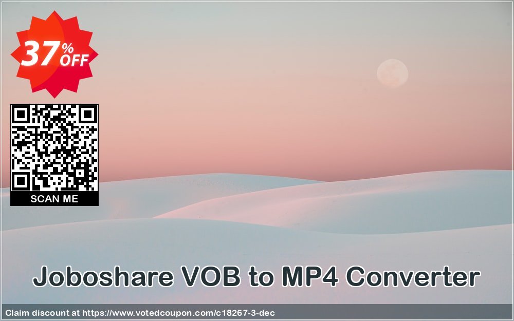 Joboshare VOB to MP4 Converter Coupon, discount Joboshare coupon discount (18267). Promotion: discount coupon for all